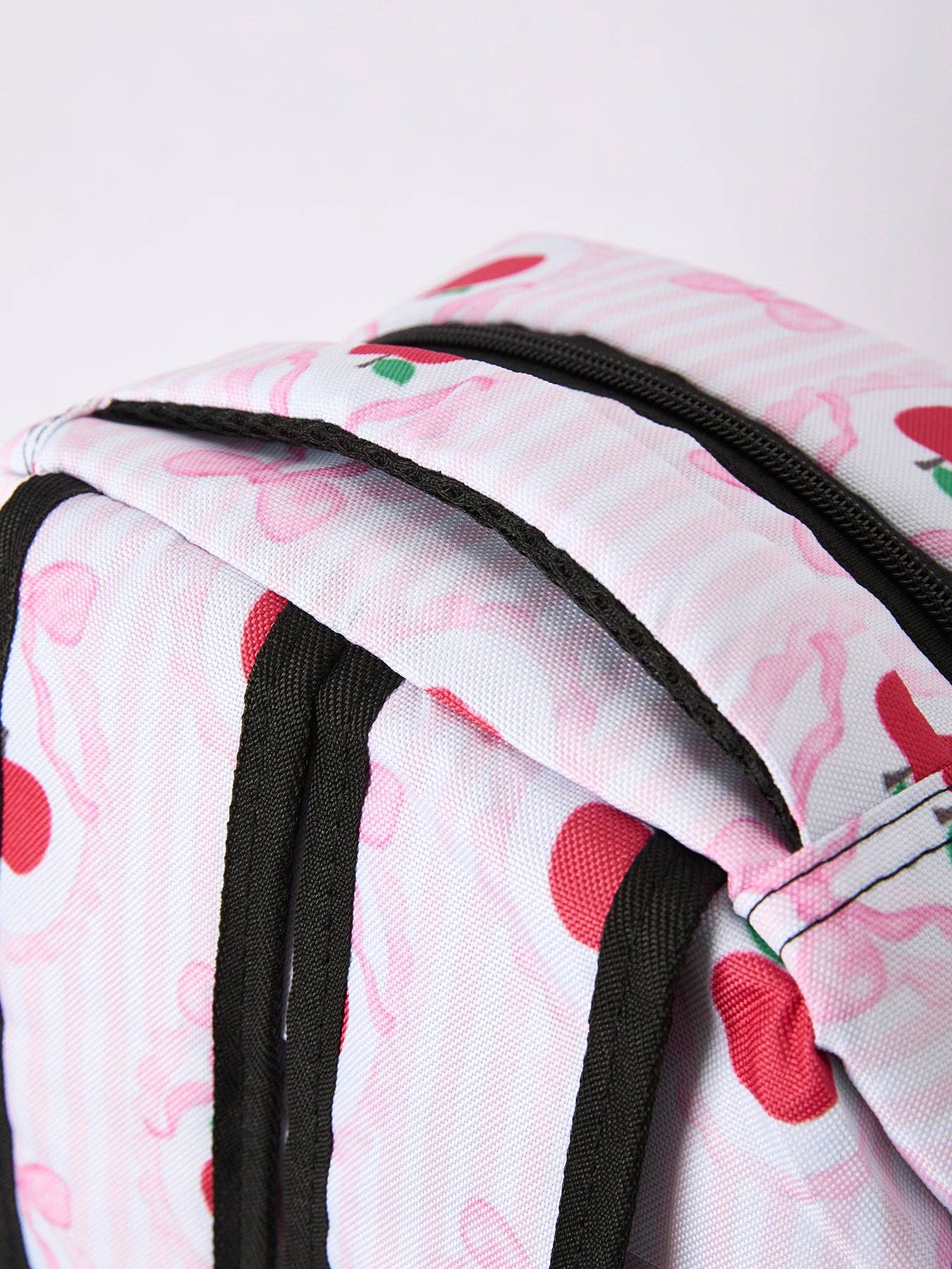 Pink Back-to-school Apple Schoolbag