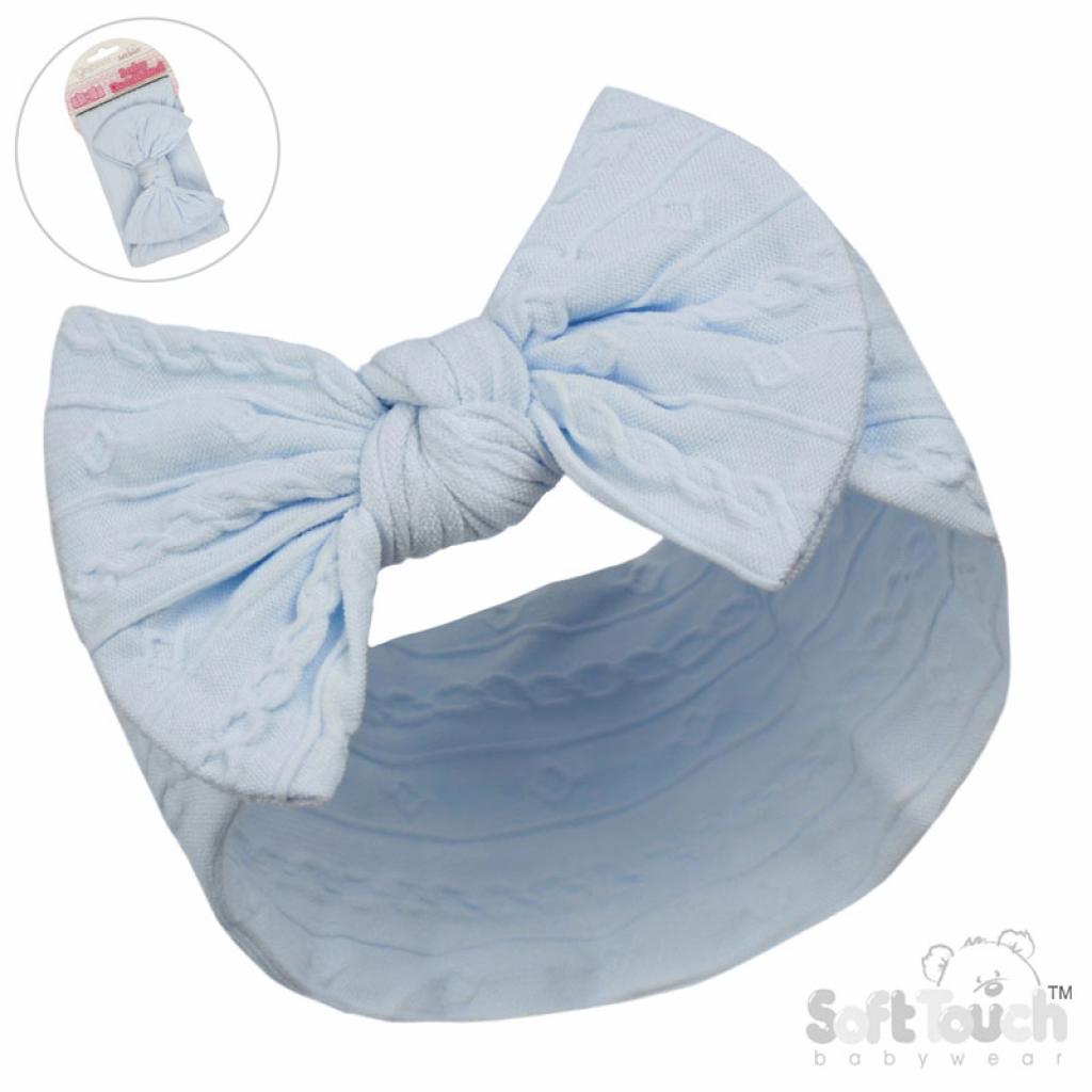 Ribbed Bow Headband