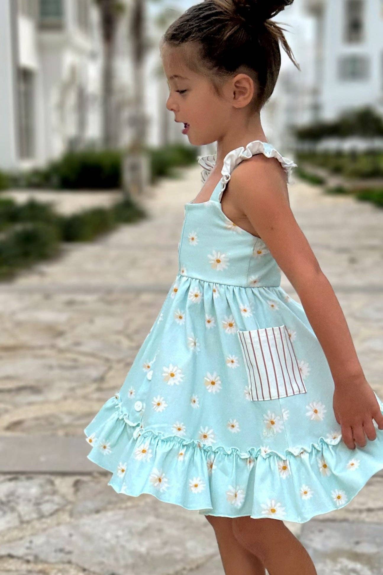 Bree Crossback Daisy Dress