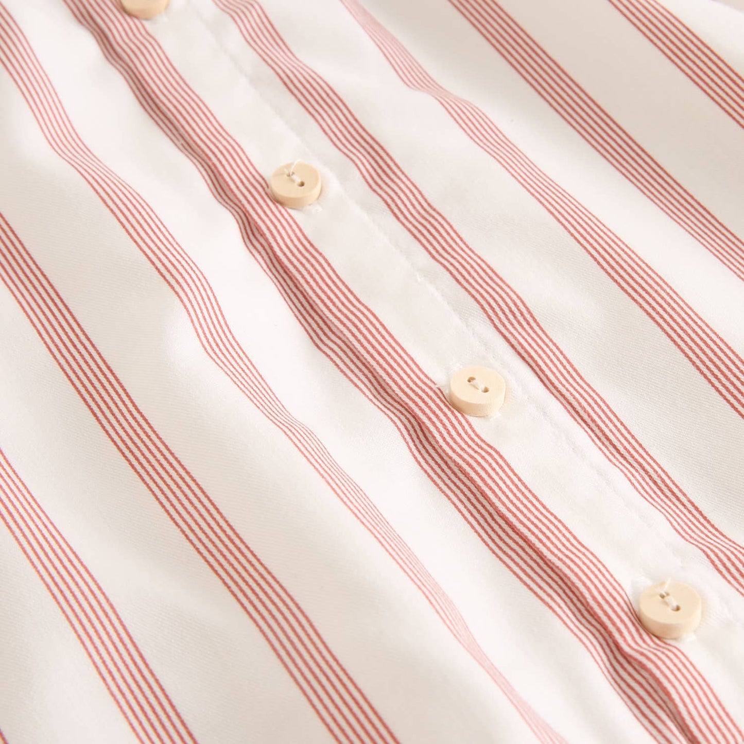 White Red Stripe Dress With Panties