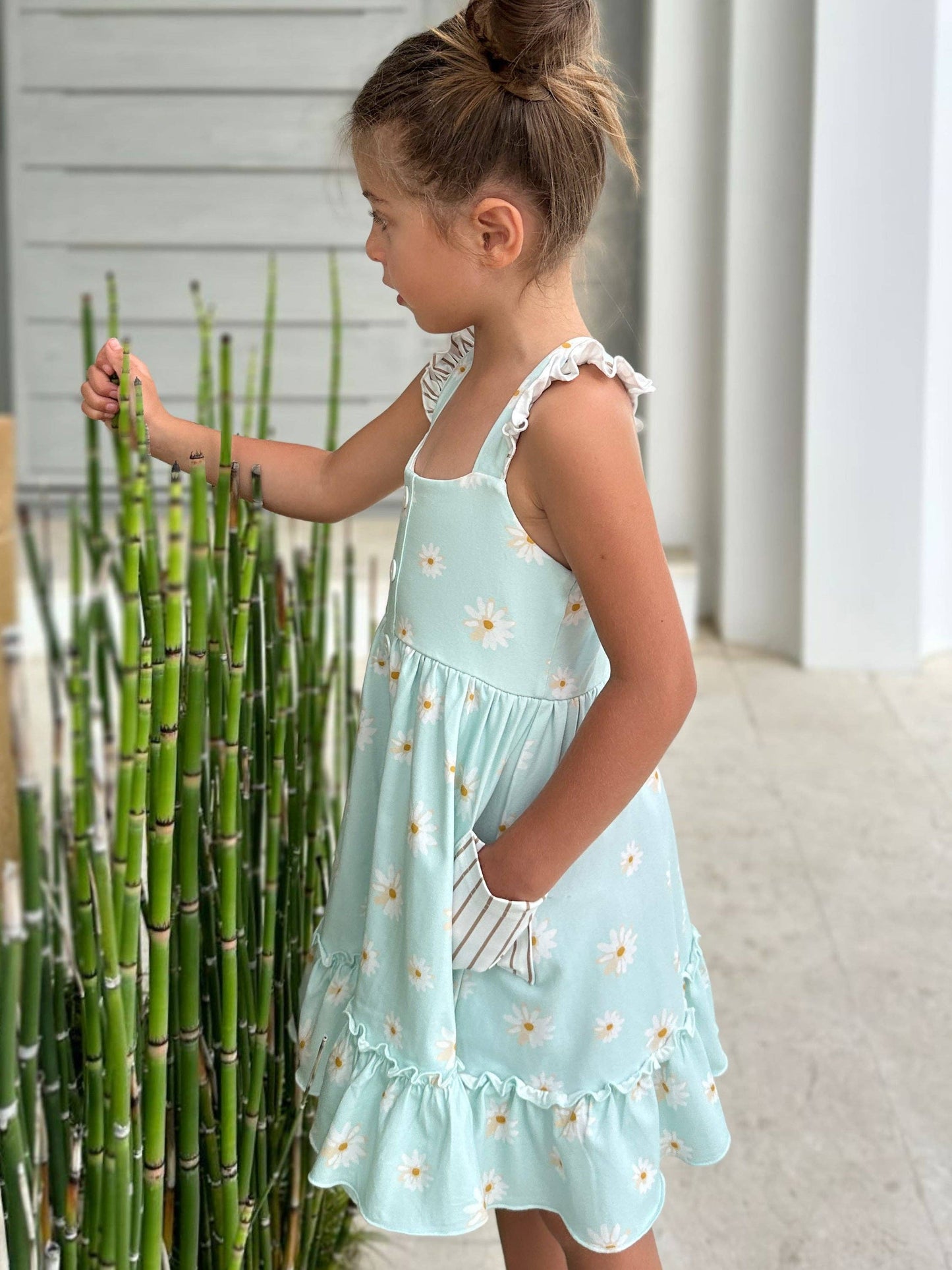 Bree Crossback Daisy Dress