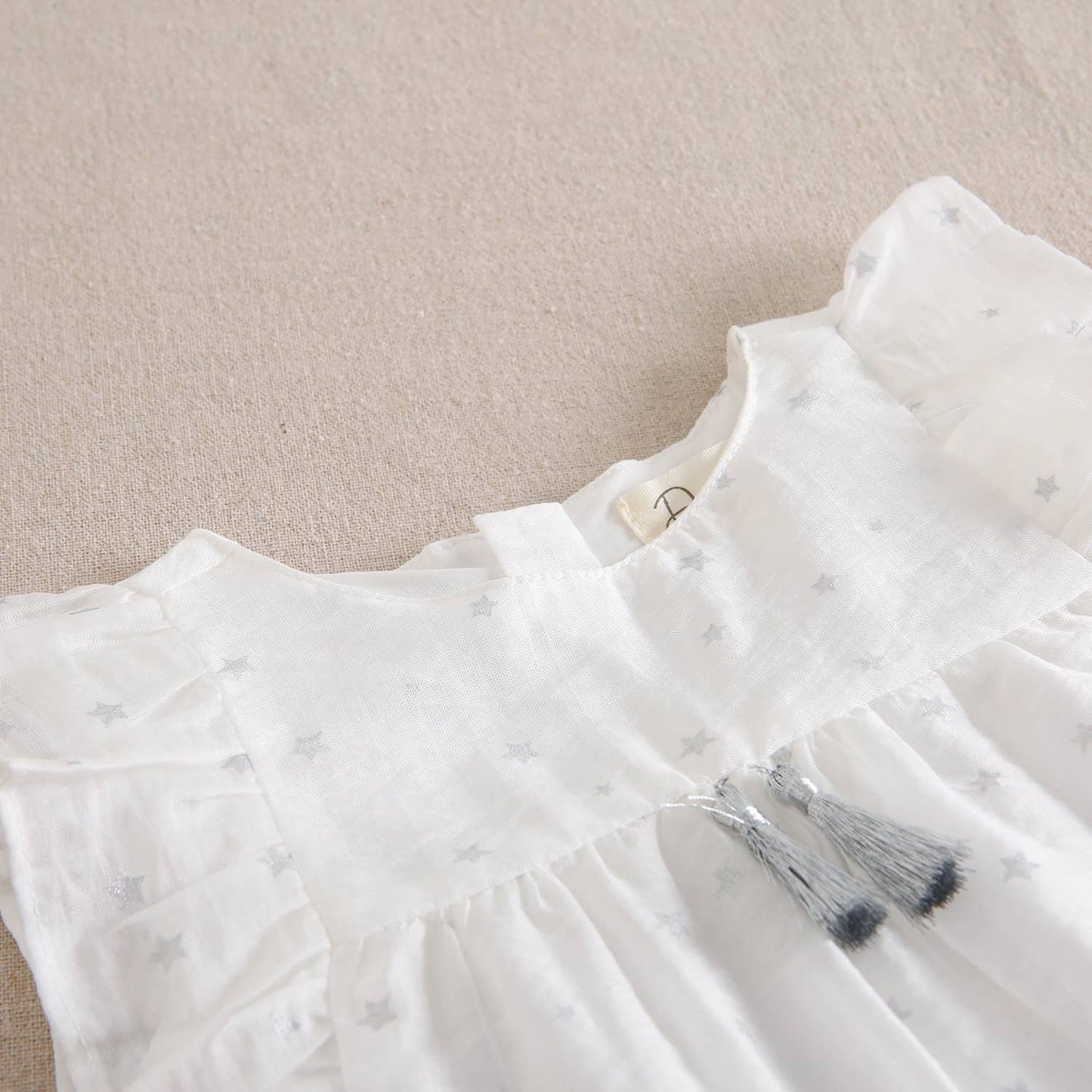 White Dress With Stars & Panties