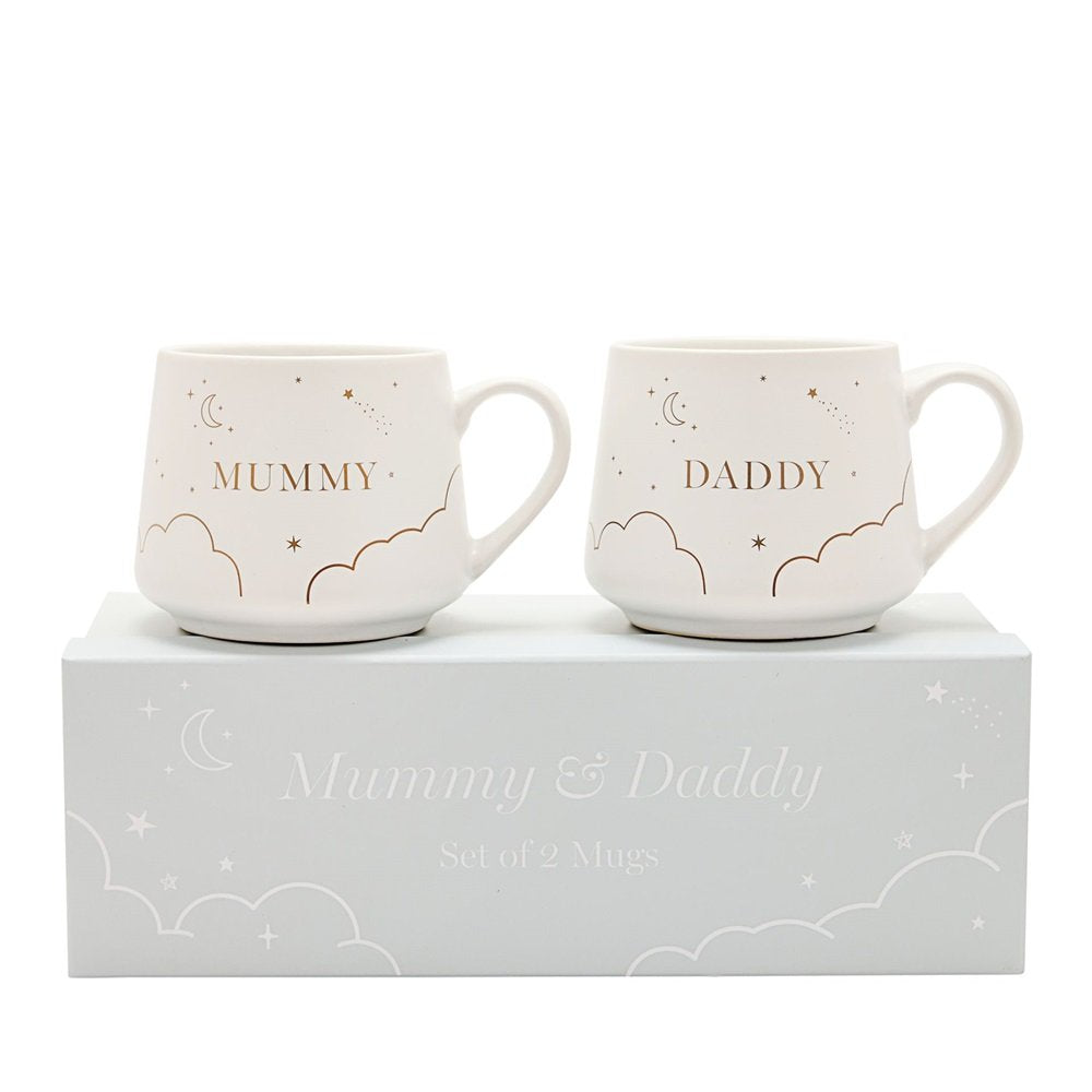 Set of 2 mugs - Mummy & Daddy