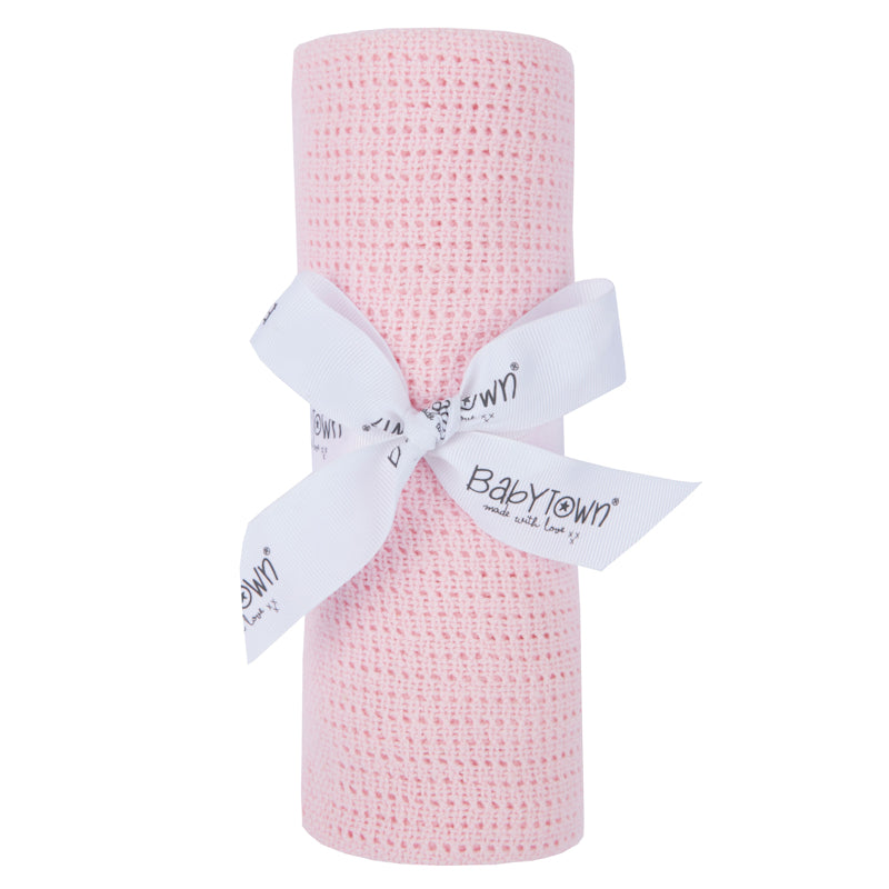 Ultra-Soft Cellular Nursery Blanket