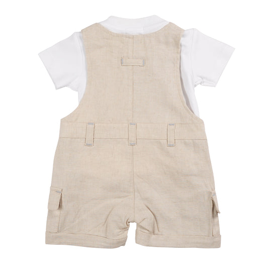 T-Shirt & Short Dungaree Set