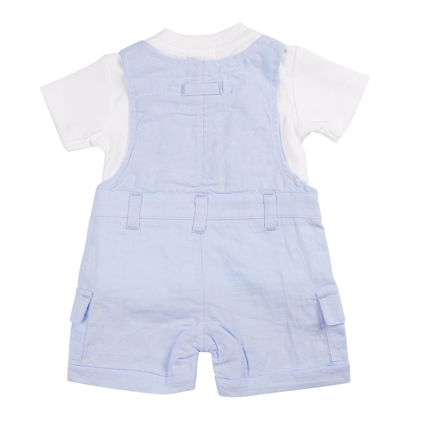 T-Shirt & Short Dungaree Set