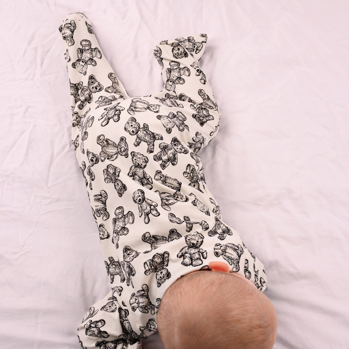 Teddy Bear Cotton Sleepsuit