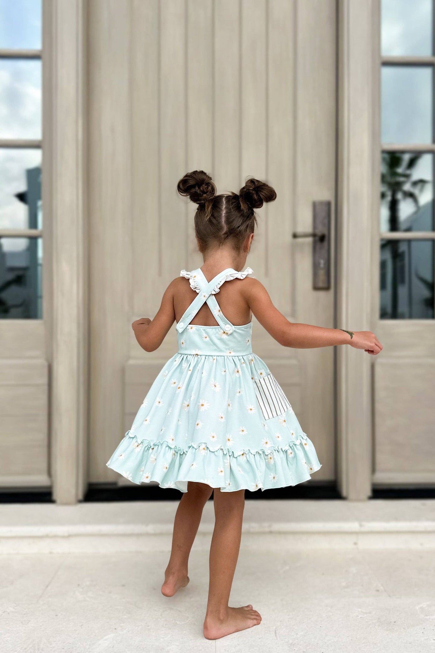 Bree Crossback Daisy Dress