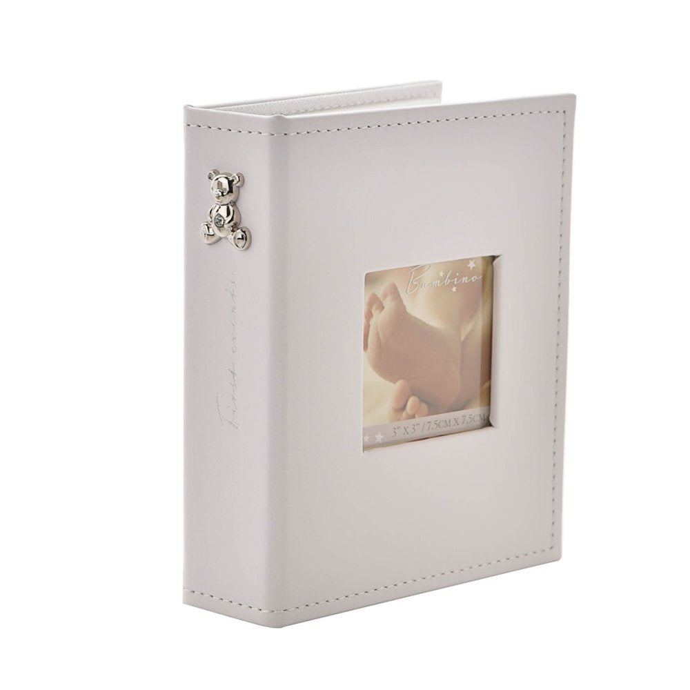 White Set of 3 Albums Holds 24 x 4" x 6" Prints