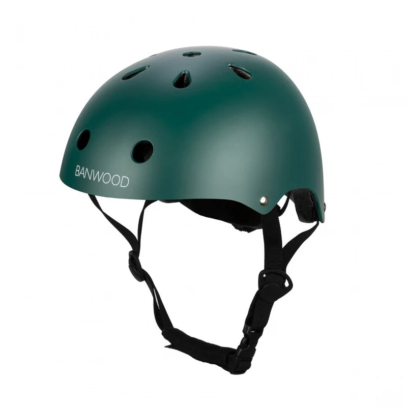 Kids Helmet - Matte Green