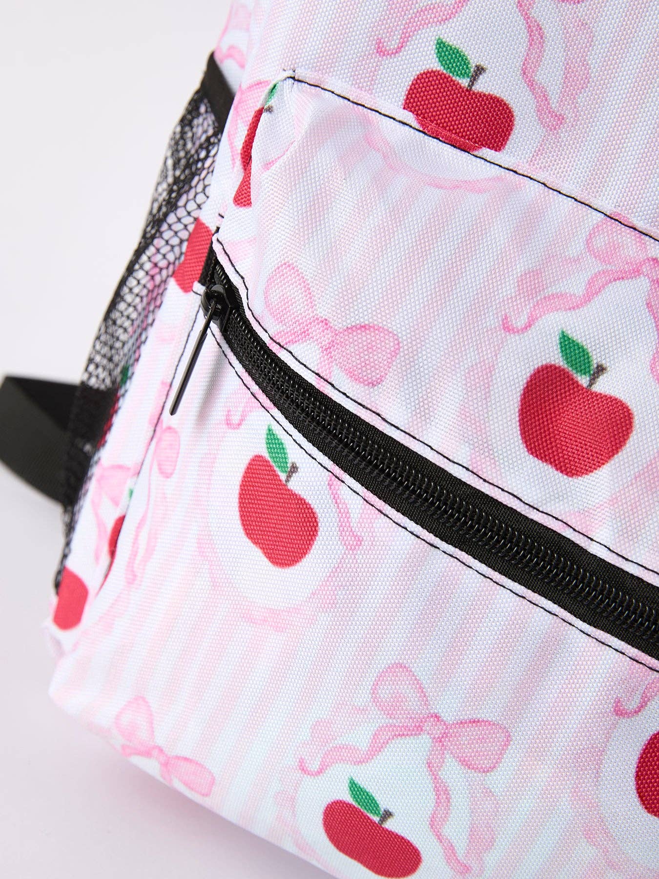 Pink Back-to-school Apple Schoolbag