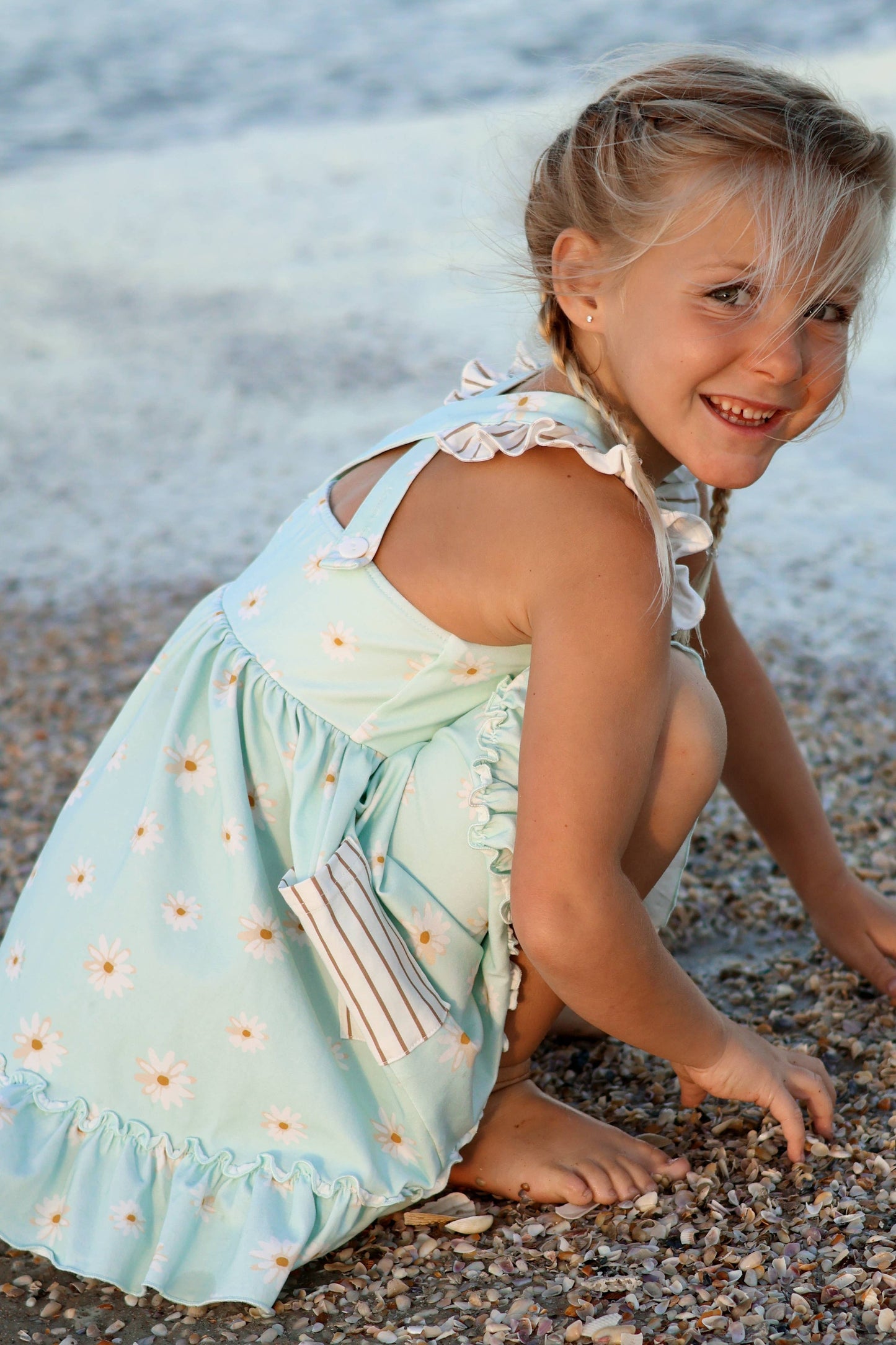 Bree Crossback Daisy Dress