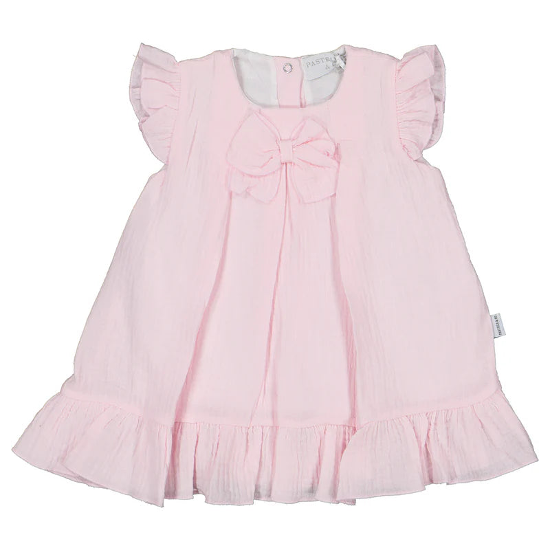 Joanna Pink Bow Dress