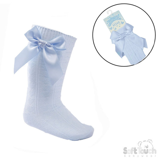 Knee High Bow Socks