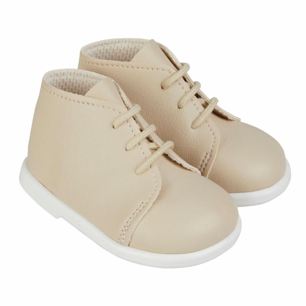 Boys Lace Up First Walker Boots