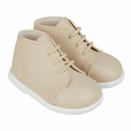 Boys Lace Up First Walker Boots