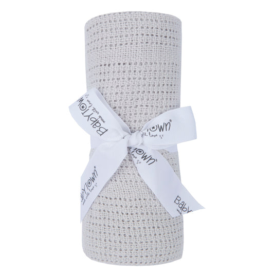 Ultra-Soft Cellular Nursery Blanket