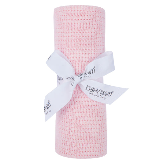 Ultra-Soft Cellular Nursery Blanket