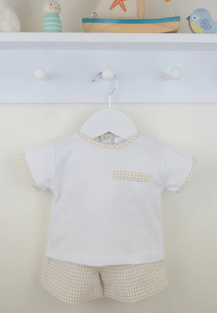 Gingham Short Set
