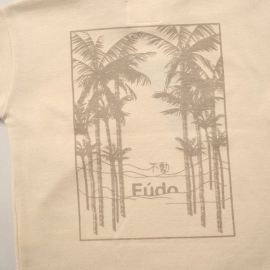 Palm Tree T-Shirt, Shorts & Bucket Hat Set