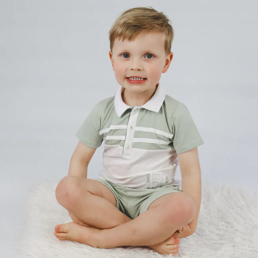 Hal Polo Top & Short Set