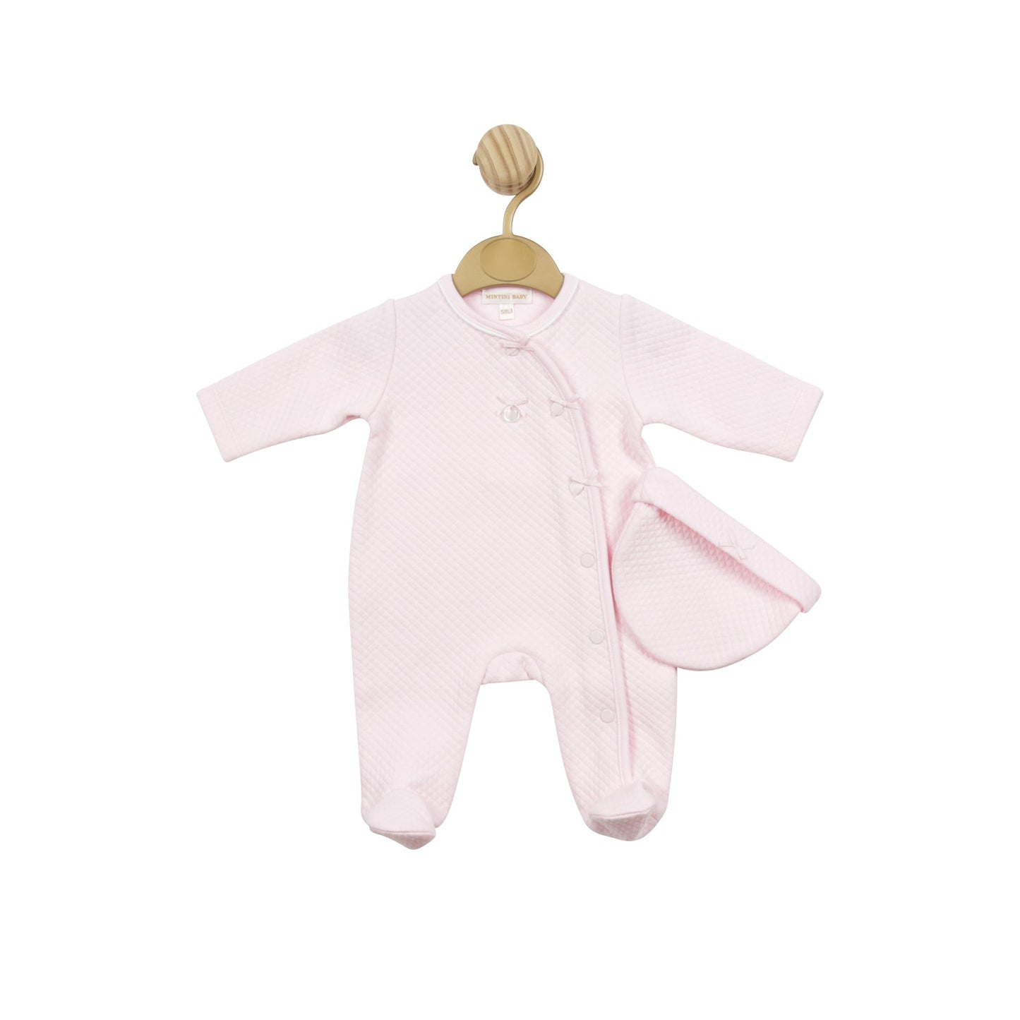 Waffle Tiny Babygrow & Hat
