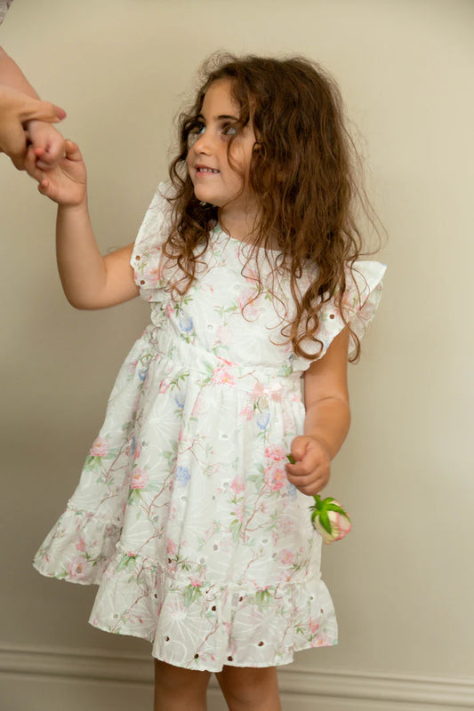 Pastel Bloom Floral Dress
