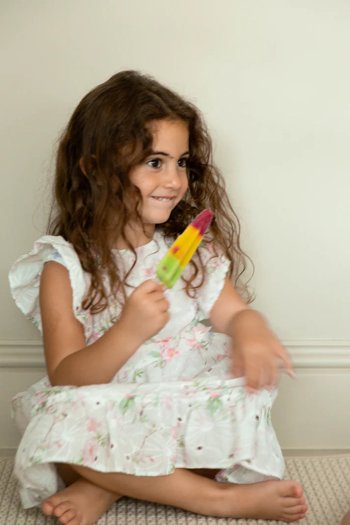 Pastel Bloom Floral Dress
