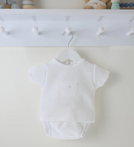 White Two-Piece Set