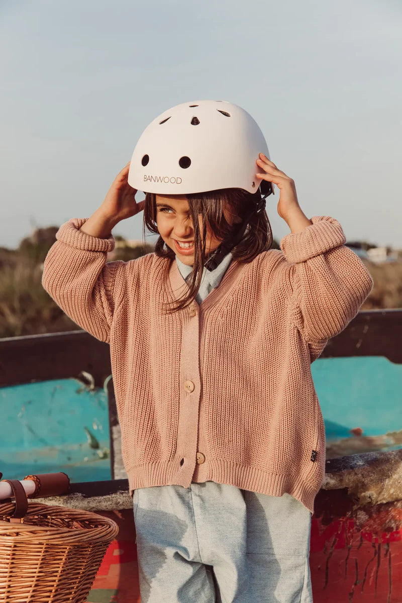 Kids Helmet - Matte Pink