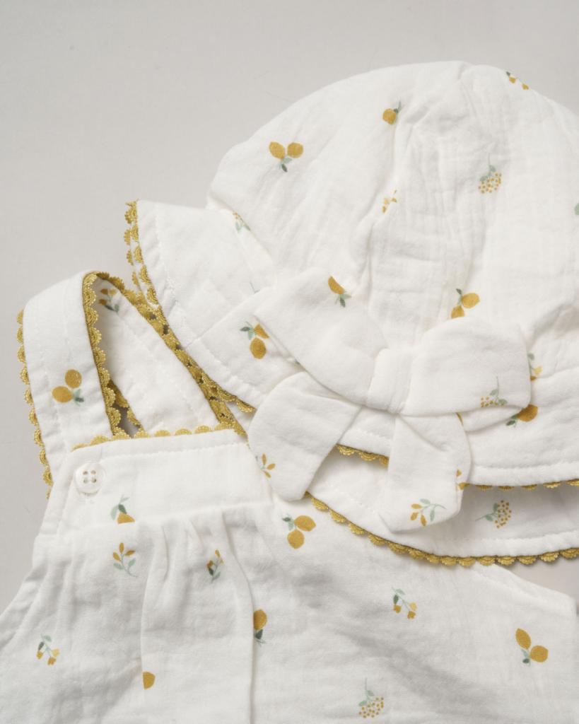 Lemons Romper & Hat