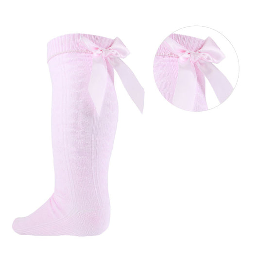 Knee Socks With Ribbons