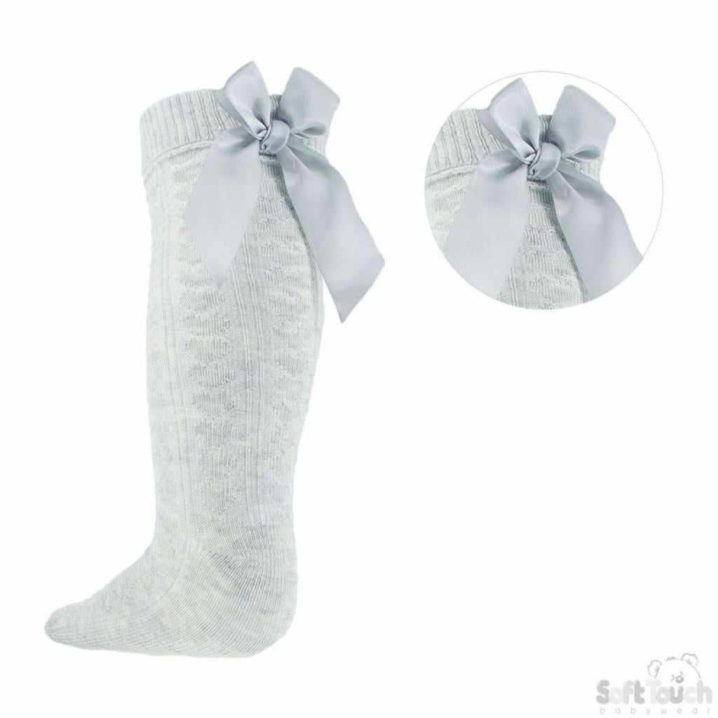 Knee Socks With Ribbons