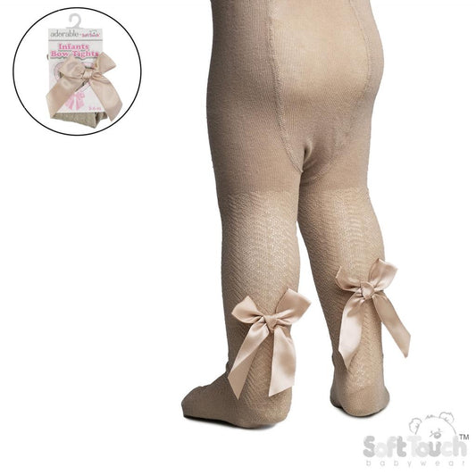 Tights With Back Bow