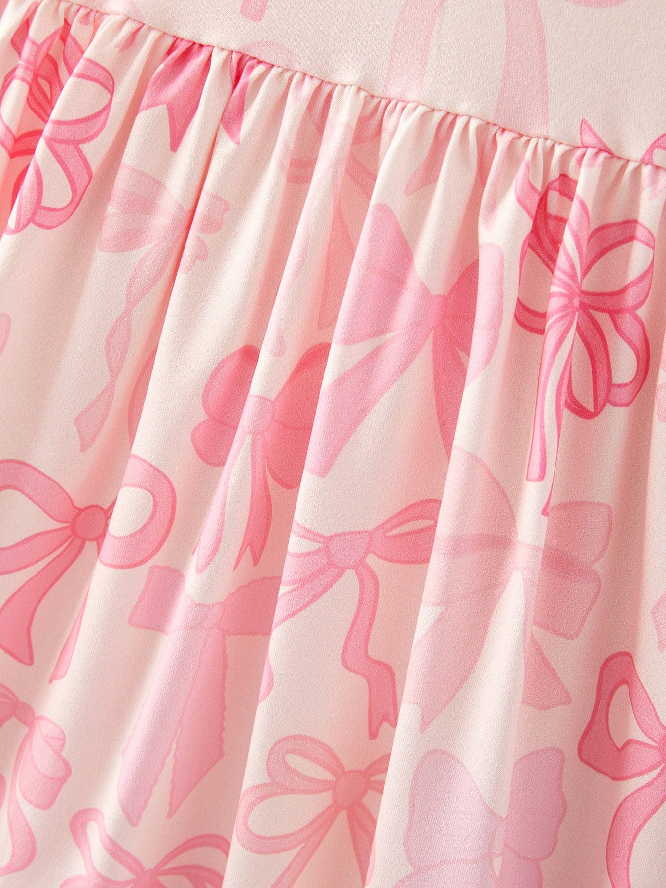 Bow Print Dress