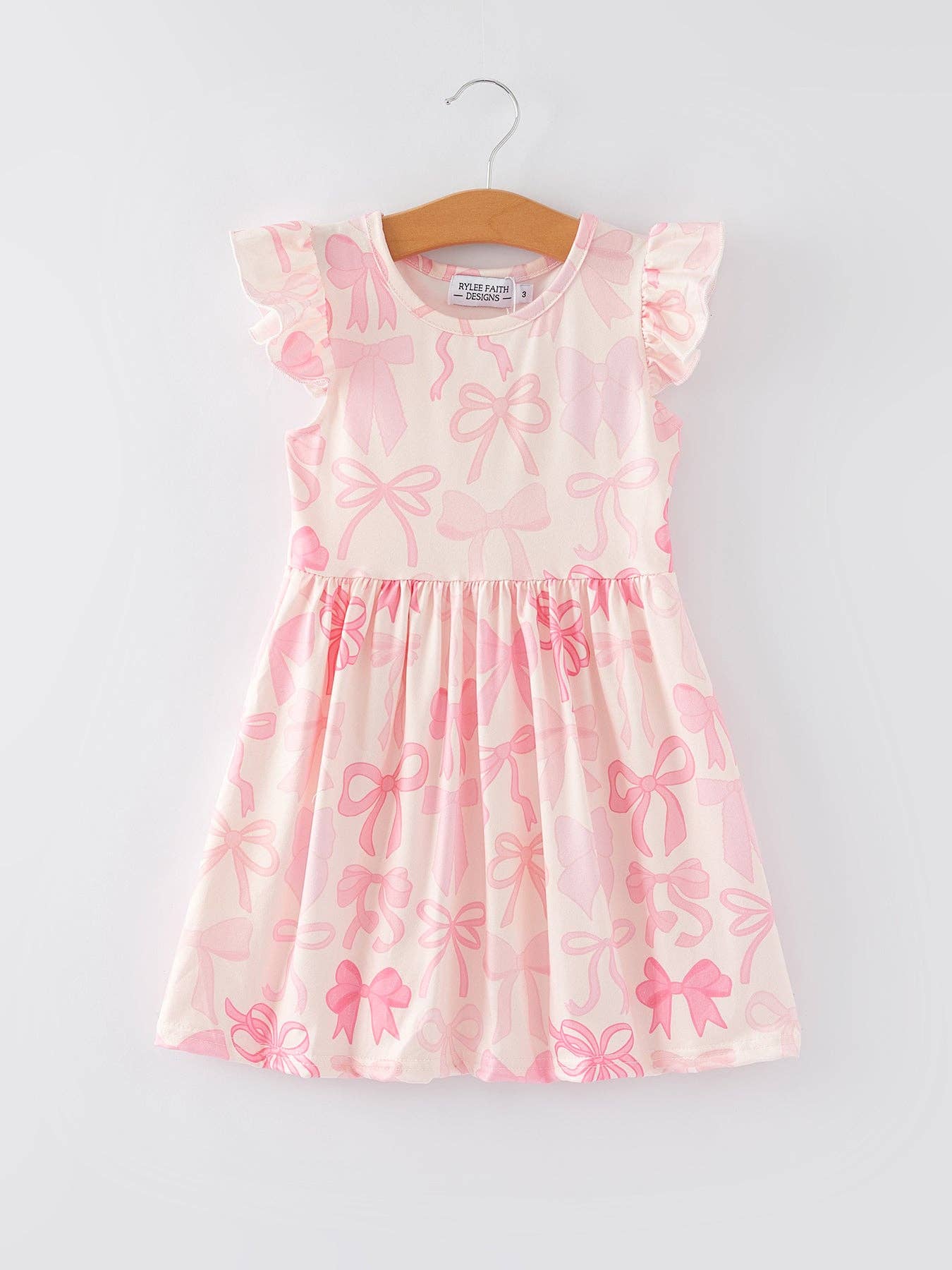 Bow Print Dress