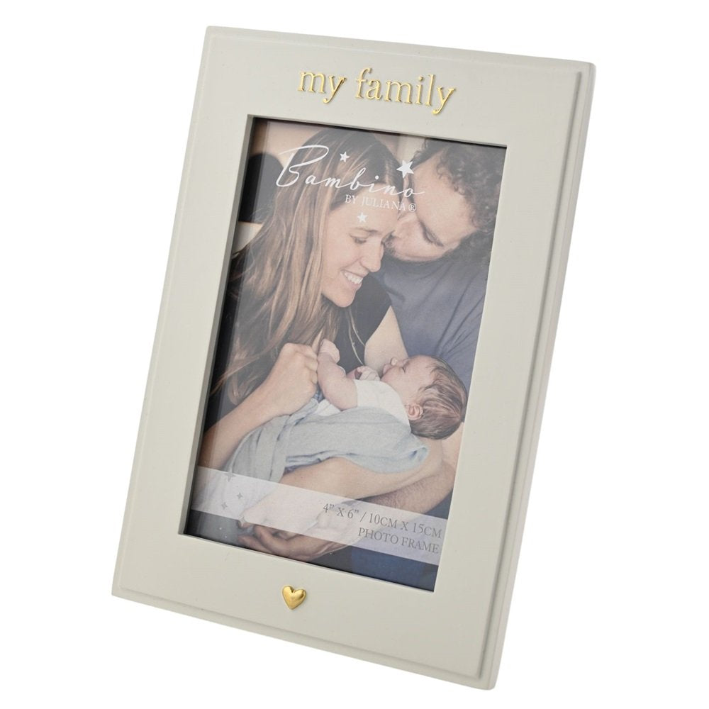 My Family Photo Frame - 4" x 6"