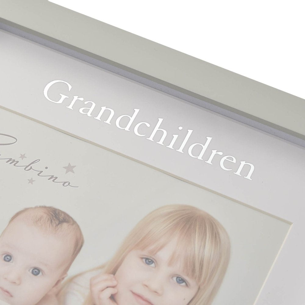Grandchildren photo frame - 6" x 4" In Lidded Gift Box