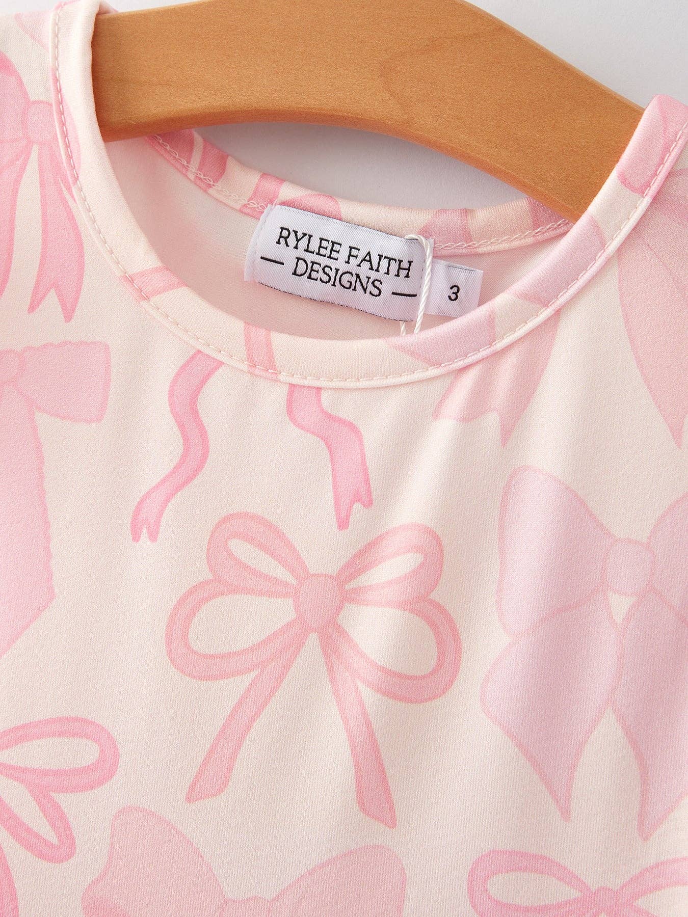 Bow Print Dress