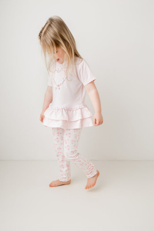 Lacey Peplum Legging Set